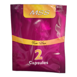 MSS For Her Super Capsules 2 x 500mg Sachet front image (L2)