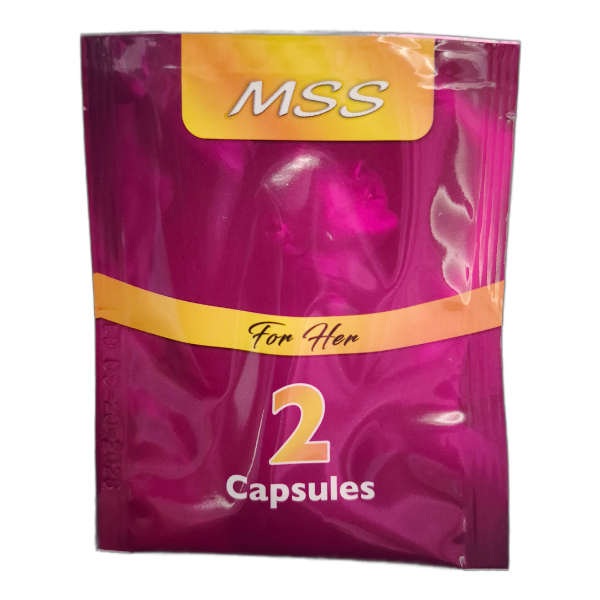 MSS For Her Super Capsules 2 x 500mg Sachet front image (L2)