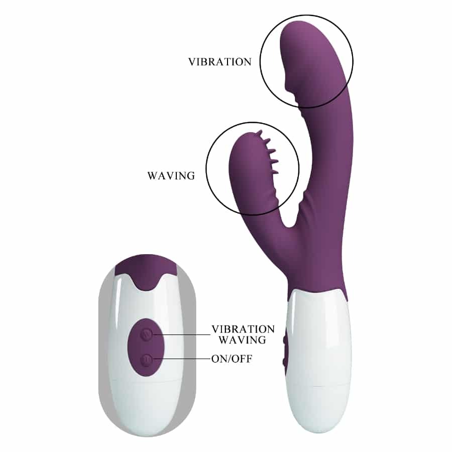 Pretty Love Andre Dual Stimulating Vibrator Purple Directions