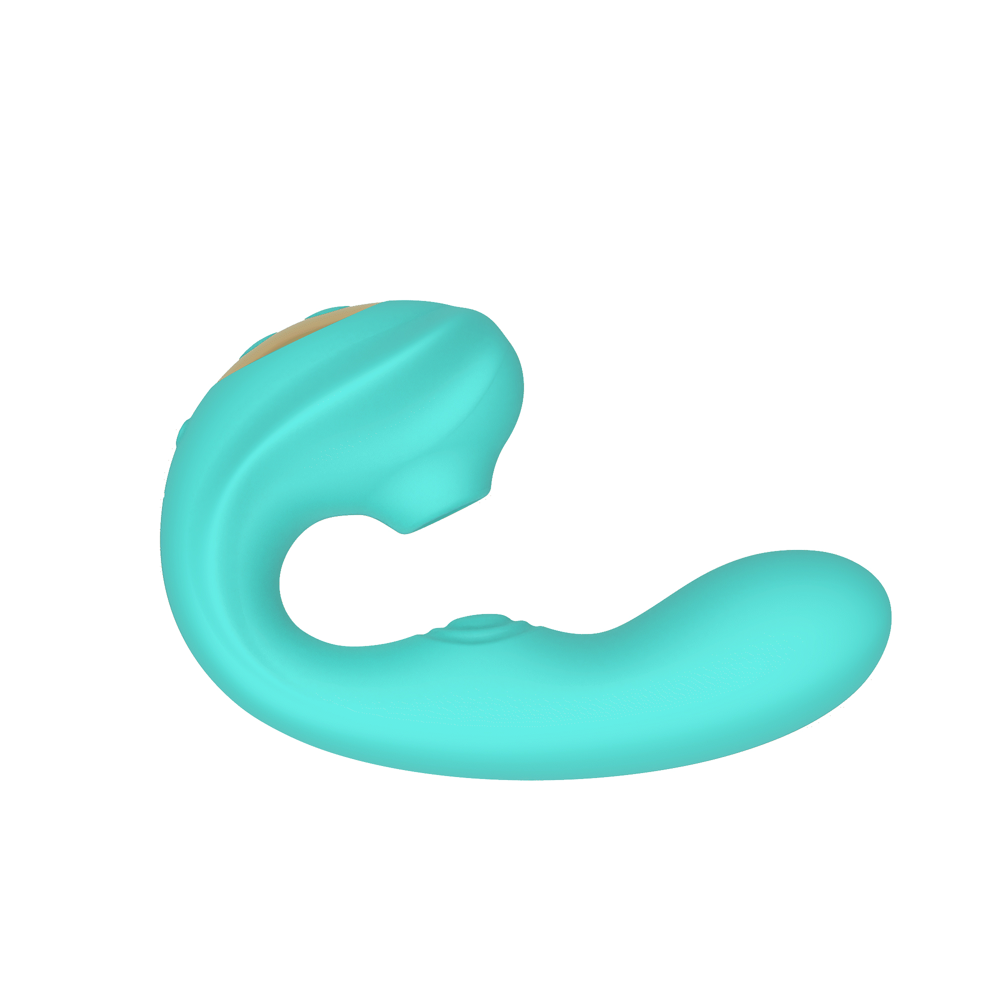 Wonderland Cheshire Clitoris Suction & G Spot Vibrator Turquoise