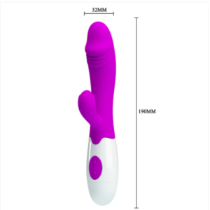 Pretty Love Snappy Dual Stimulating Vibrator Dimensions