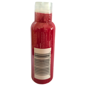 Wild Cherry lube rear label view